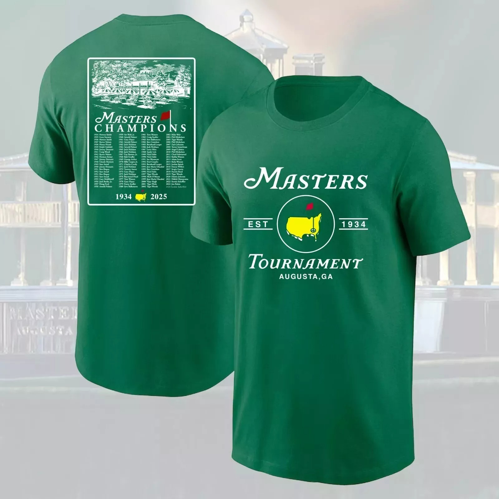 2025 Masters Golf Tournament Augusta National T-Shirt Gifts For Golf Lovers