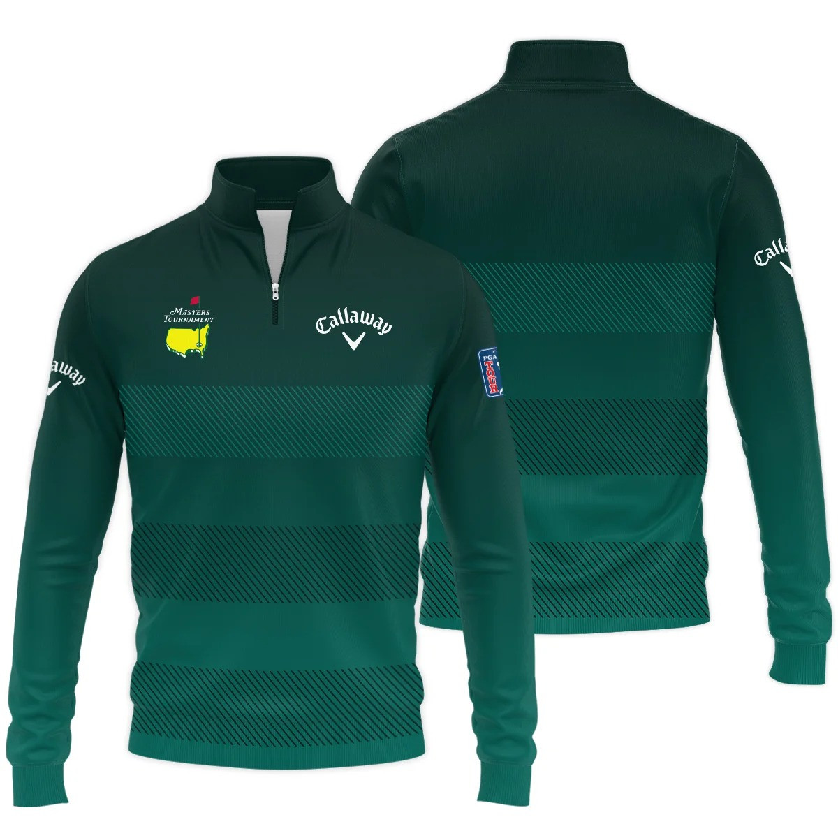 2025 Masters Tournament CallAway Golf Quarter-Zip Shirt Golfers Men's Apparel Gifts