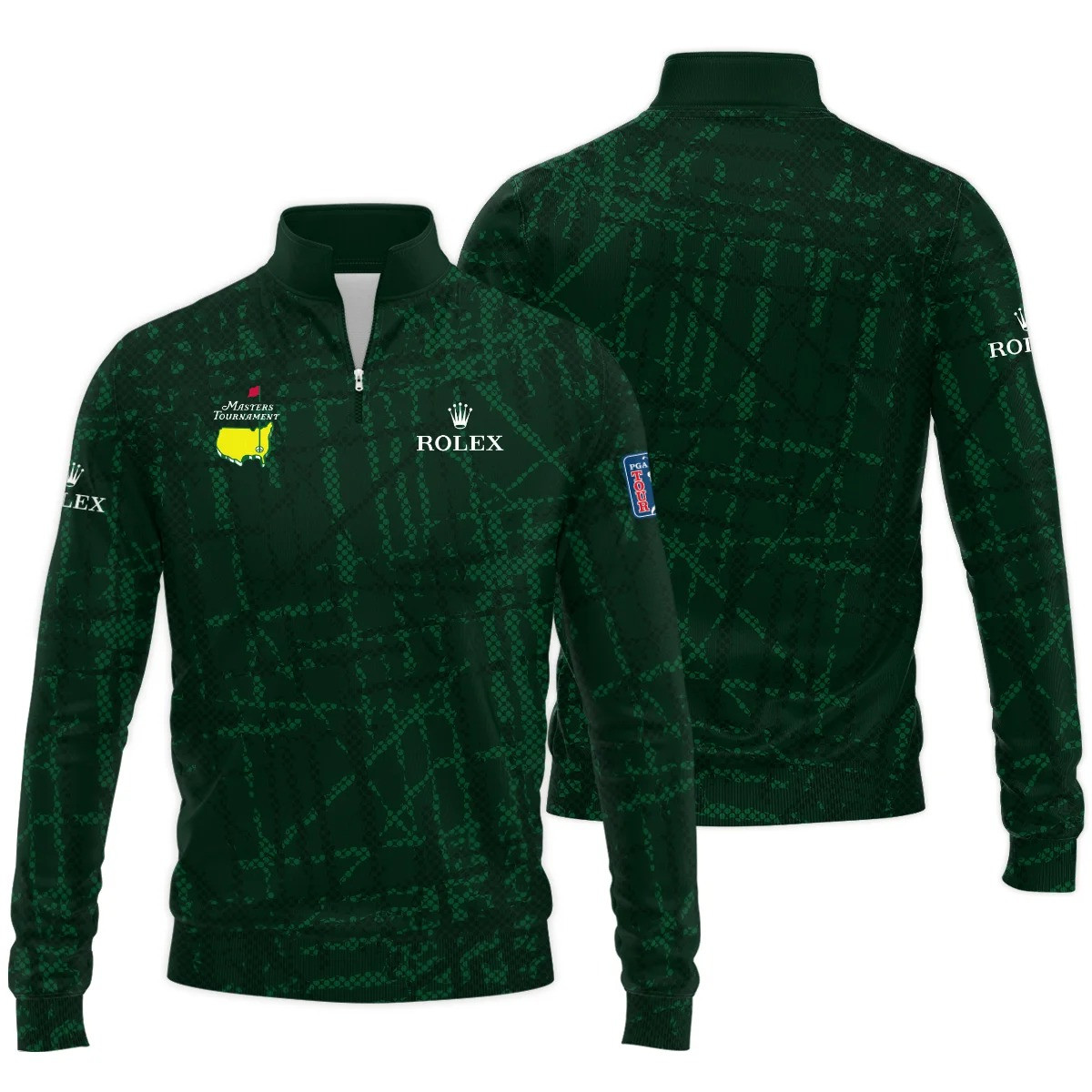 2025 Masters Tournament Rolex Golf Quarter-Zip Shirt Men's Gifts For Golfers For Him