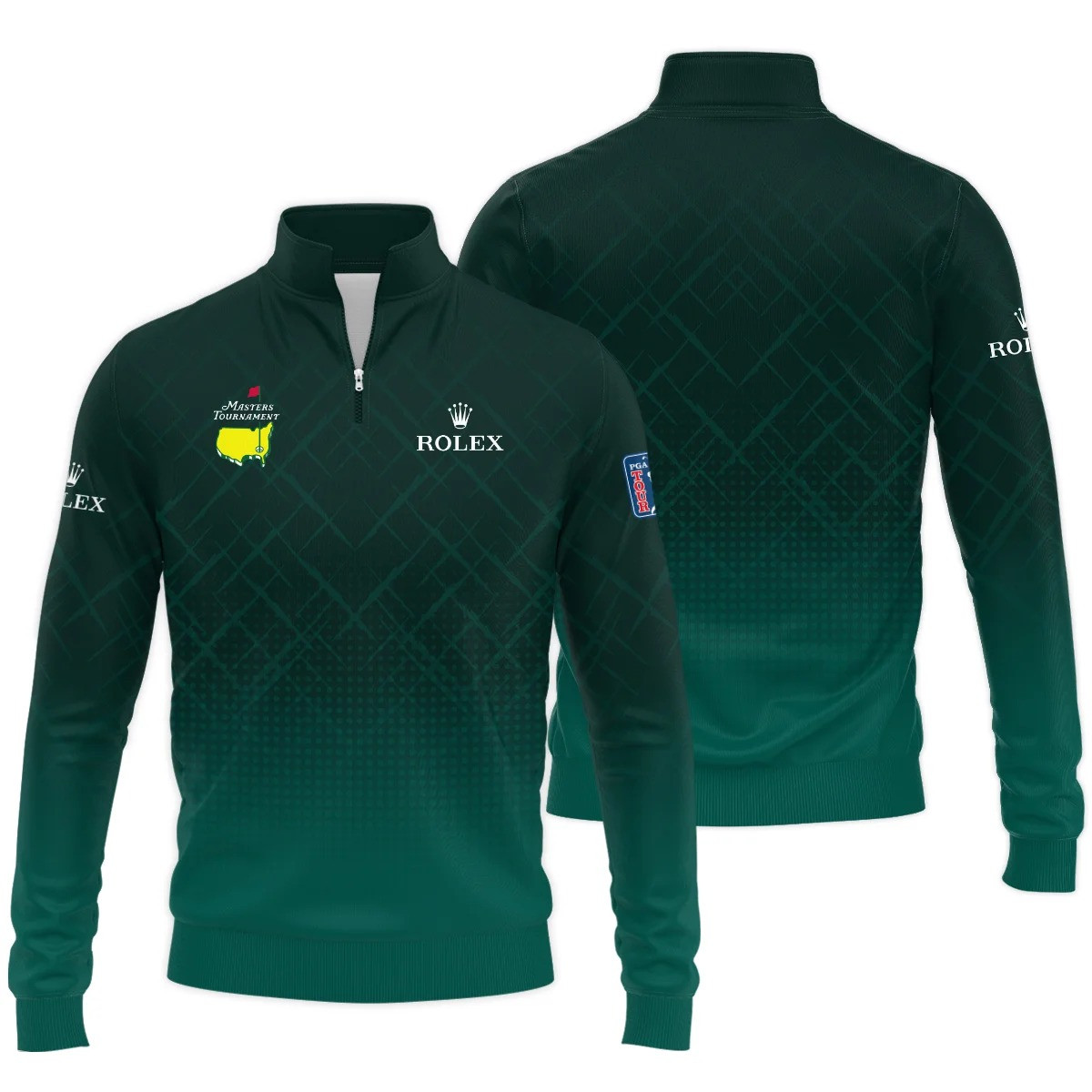 2025 Masters Tournament Rolex Golf Quarter-Zip Shirt Merch Great Gifts For Golfers