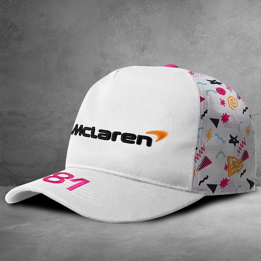 2025 McLaren F1 UK Mens Piastri Miami GP Baseball Cap Related Gifts For Guys