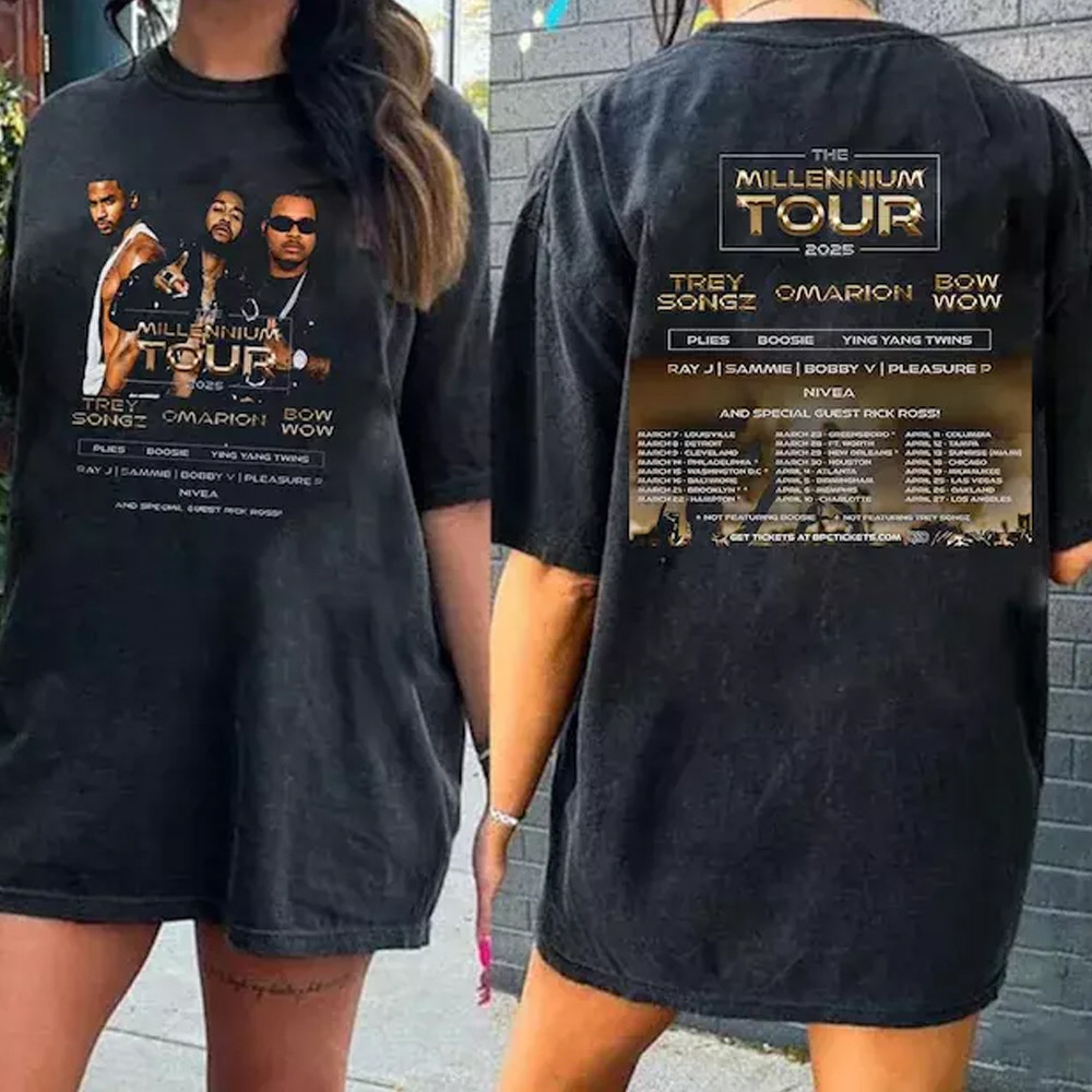 2025 Millennium Tour Shirt Gifts For Music Lovers