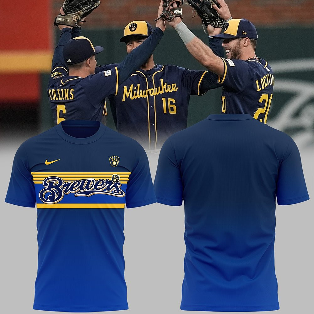 2025 Milwaukee Brewers MLB Limited Edition T-Shirt Best Gift For Baseball Fans Supporters