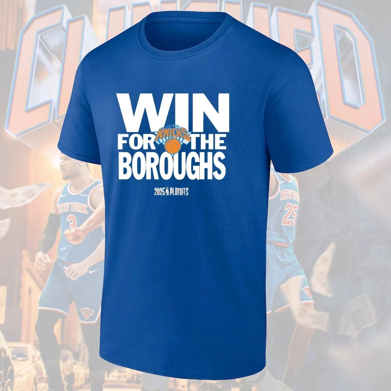 2025 New York Knicks Basketball Team Playoffs T-Shirt Gift For Knicks Fans