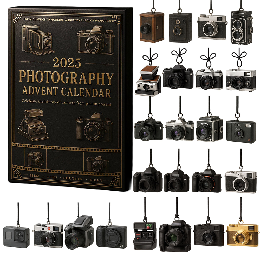 2025 Photography Advent Calendar Countdown to Christmas Calendar Christmas Gift For Brother