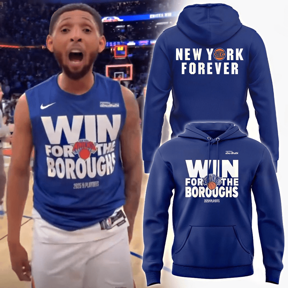 2025 Playoffs New York Knicks Win For The Boroughs Hoodie Gifts For Basketball Fan