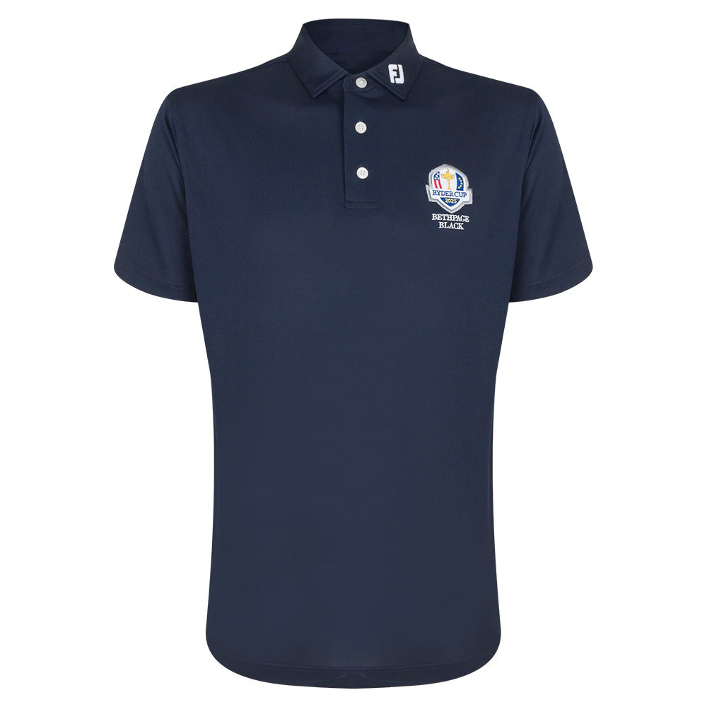 2025 Ryder Cup FootJoy Men's Navy Polo Shirt Best Gifts For Golfers