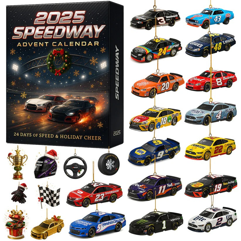 2025 Speedway Advent Calendar 2025 Xmas Calendar Countdown Supercar Lover Christmas Gifts