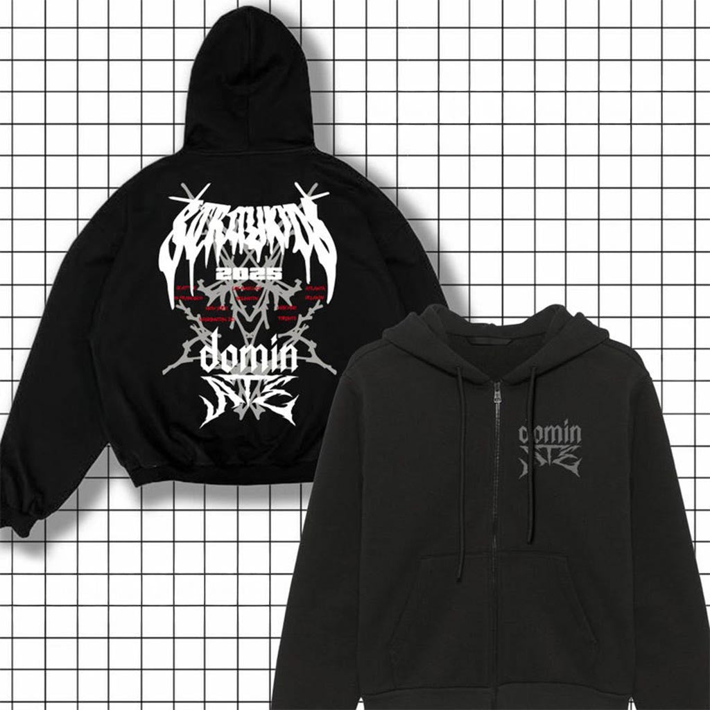 2025 Stray Kids Dominate World Tour Zip Hoodie Stray Kids Hoodie Stray Kids World Tour Merch