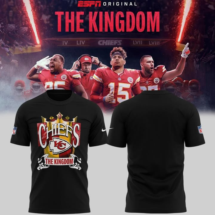 2025 The Kingdom Kansas City Chiefs T-Shirt Gift For Fans