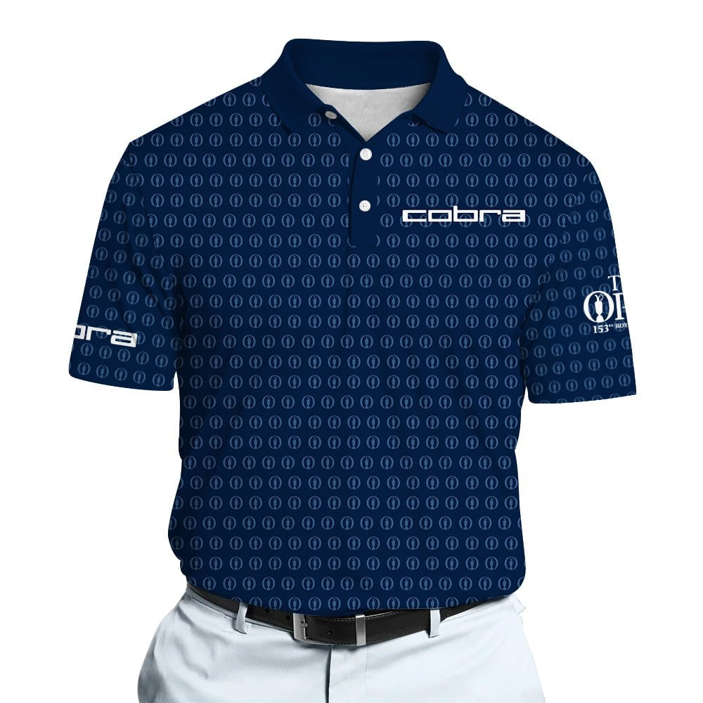 2025 The Open Royal Portrush Dynamic Microfiber CB Men Polo Shirt Golf Gifts For Golfers
