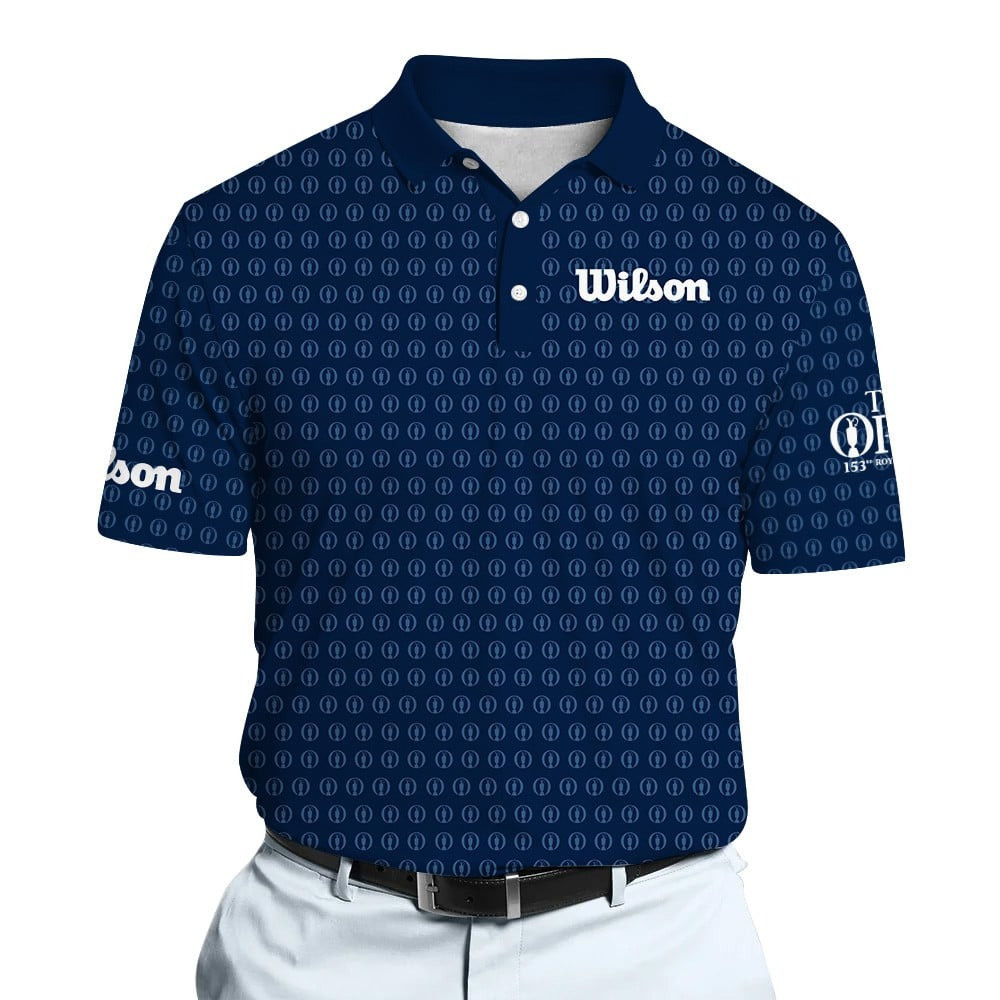 2025 The Open Royal Portrush Dynamic Microfiber WS Men Polo Shirt Gifts For Male Golfers