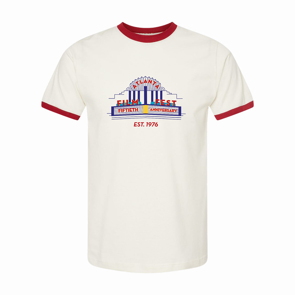 2026 Atlanta Film Festival 50th Anniversary Ringer T-Shirt Atlanta Film Festival Merch Fans Gift