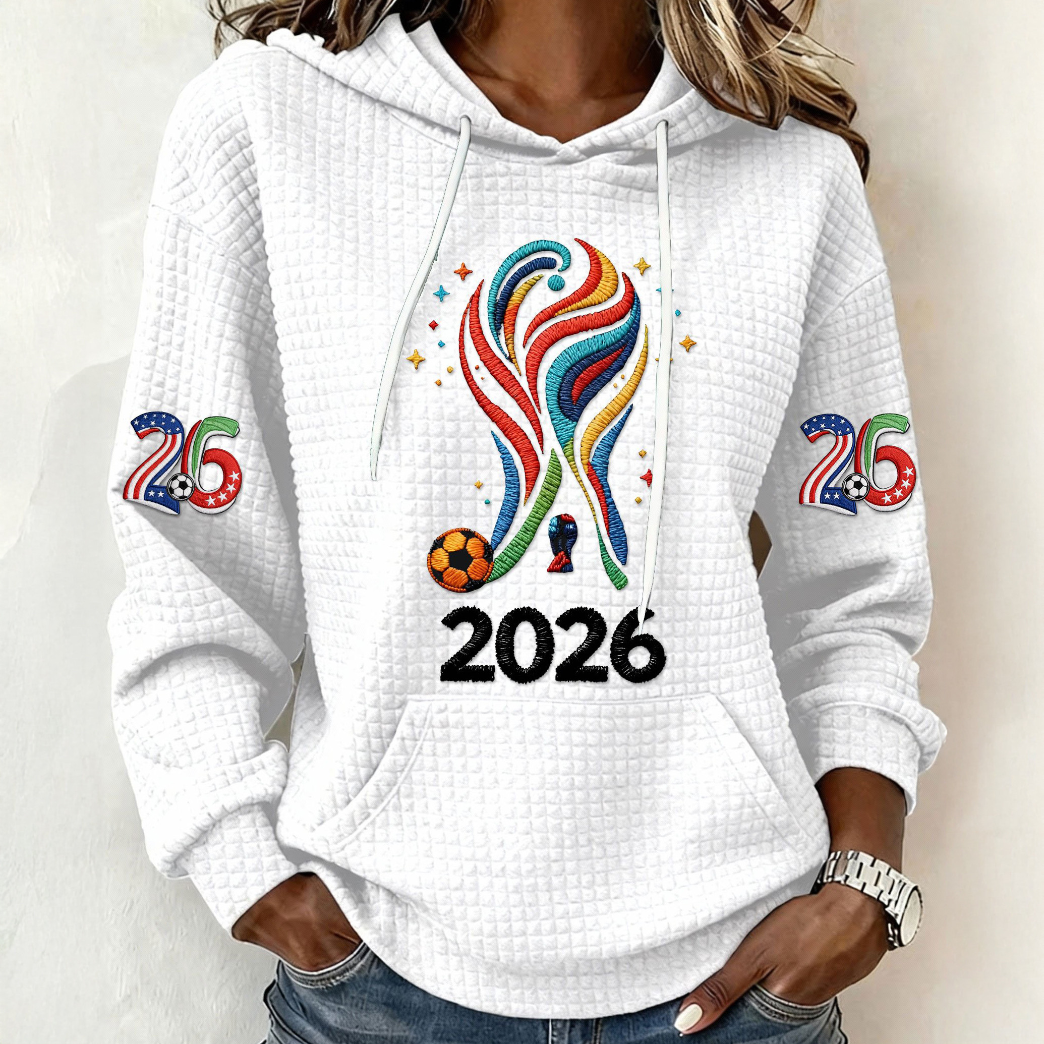 2026 FIFA Club World Cup Bracket Hoodie World Cup 2026 Host Cities Apparel Fan Gear