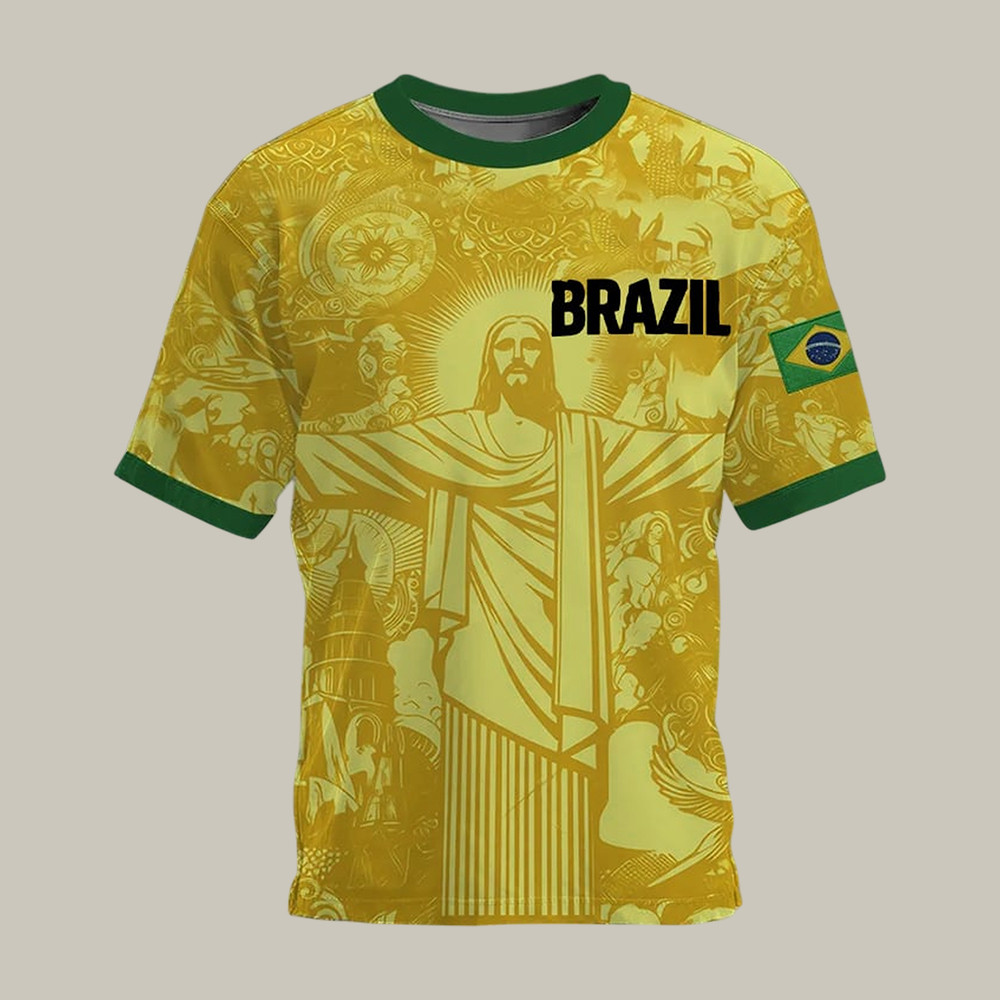 2026 FIFA World Cup Brazil T-Shirt 2026 World Cup Clothes Unique Gift For Father