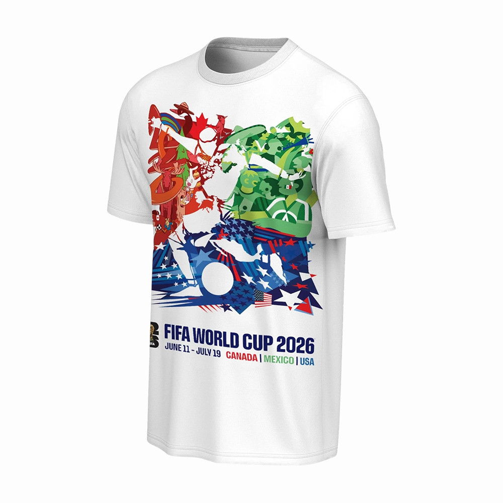 2026 FIFA World Cup Canada Mexico USA T-Shirt 2026 World Cup Host Nations Shirt Soccer Gift