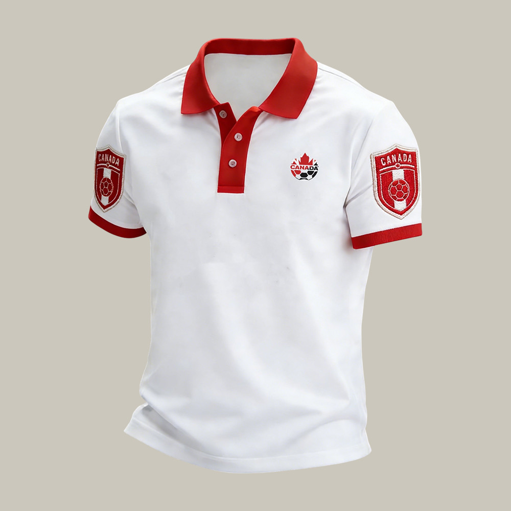 2026 FIFA World Cup Canada Polo Shirt Game Day Canada Soccer Team Clothes Best Present For Fans