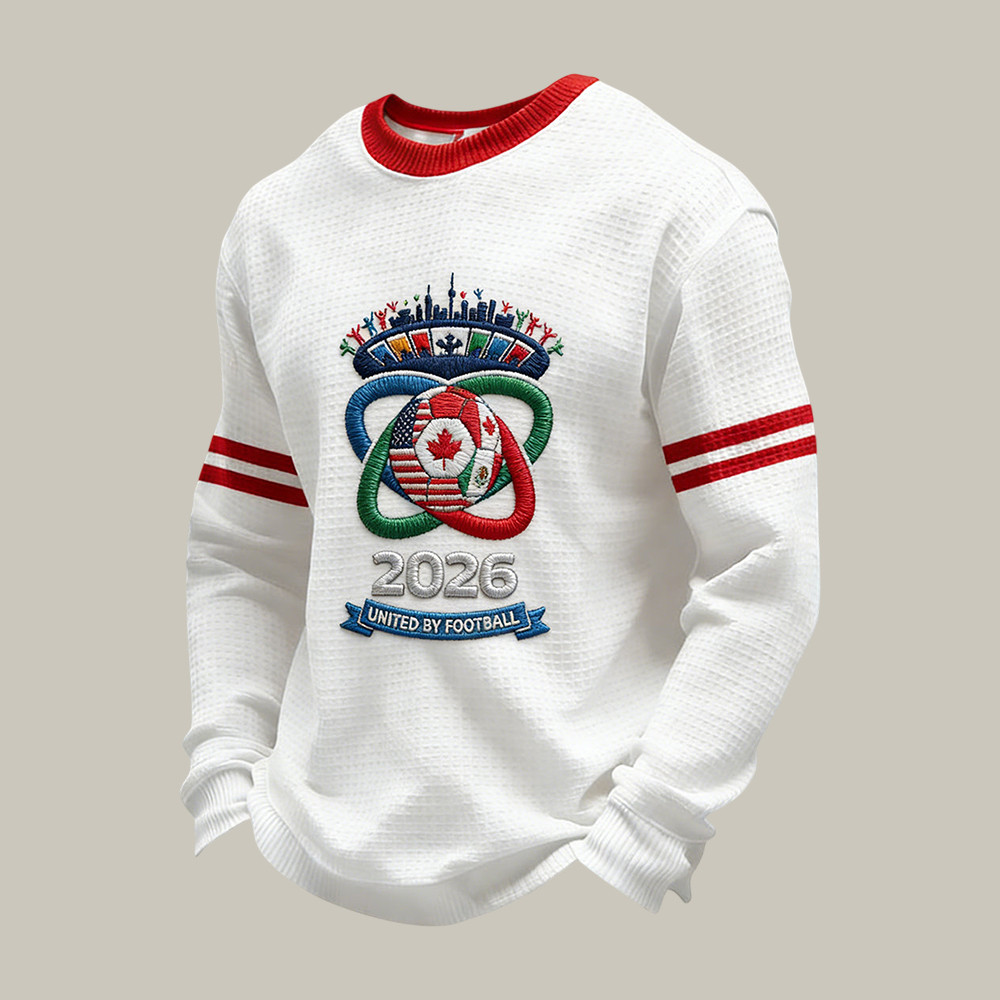 2026 FIFA World Cup Canada Soccer Long Sleeve Shirt Game Day Clothing 2026 World Cup Gear