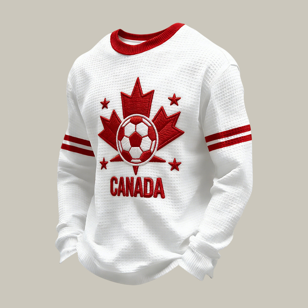 2026 FIFA World Cup Canada Soccer Long Sleeve Shirt Maple Leaf Soccer Apparel 2026 World Cup Gear