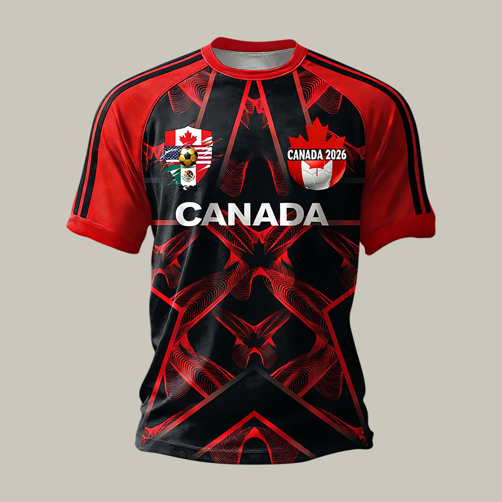 2026 FIFA World Cup Canada Soccer Team T-Shirt Game Day Soccer Lover Shirt Gift For Him