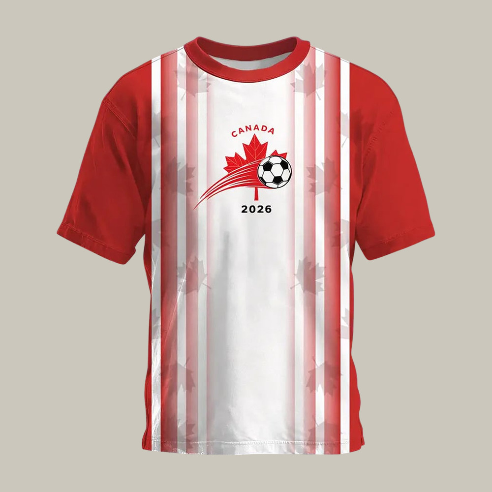 2026 FIFA World Cup Canada T-Shirt 2026 FIFA World Cup Shirt Game Day Gear
