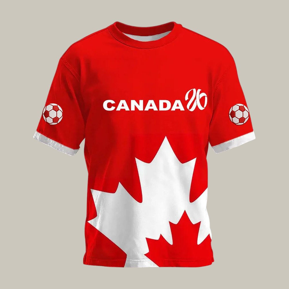 2026 FIFA World Cup Canada T-Shirt 2026 FIFA World Cup Shirt Soccer Lover Gift For Father