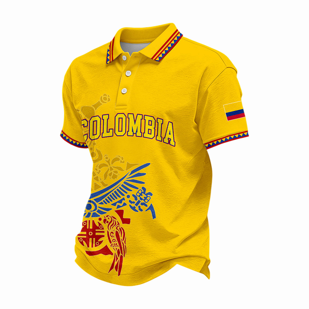 2026 FIFA World Cup Columbia Soccer Polo Shirt Game Day Clothing Best Gift For Dad