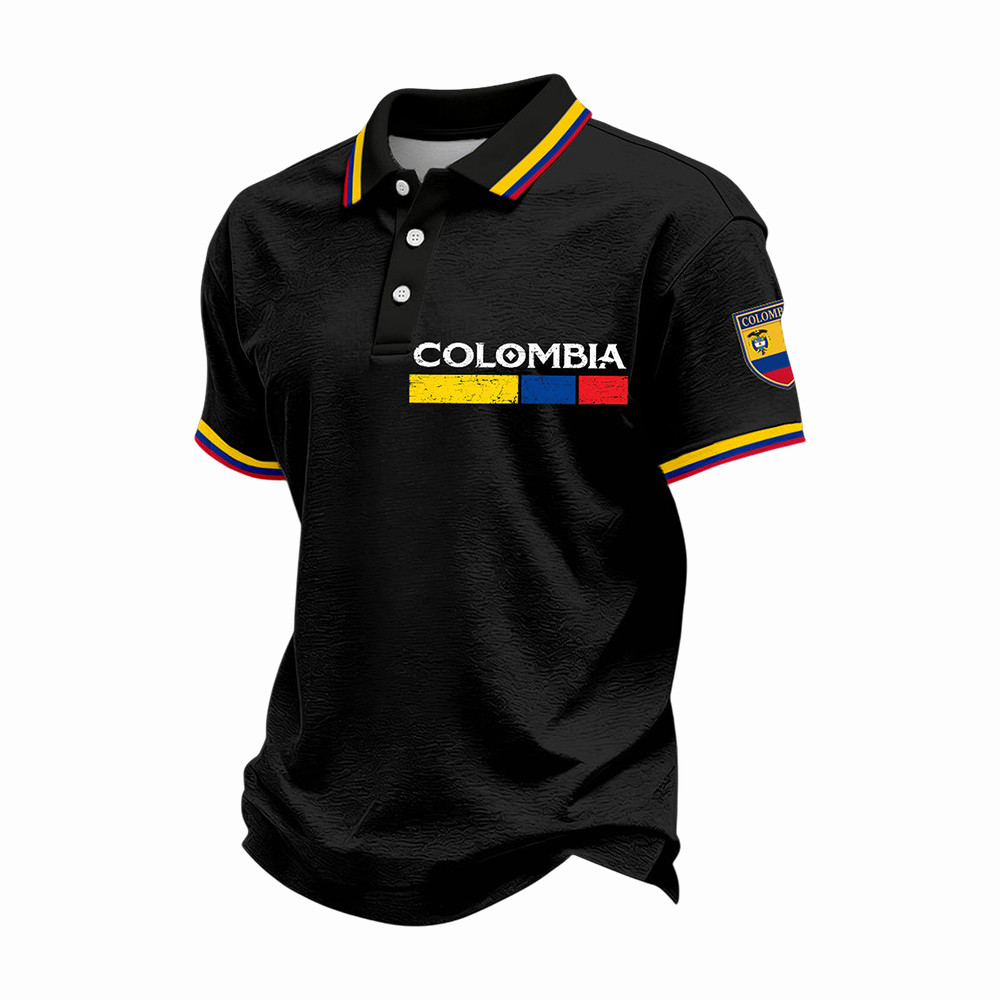 2026 FIFA World Cup Columbia Soccer Polo Shirt Game Day Soccer Shirt Best Fan Gift