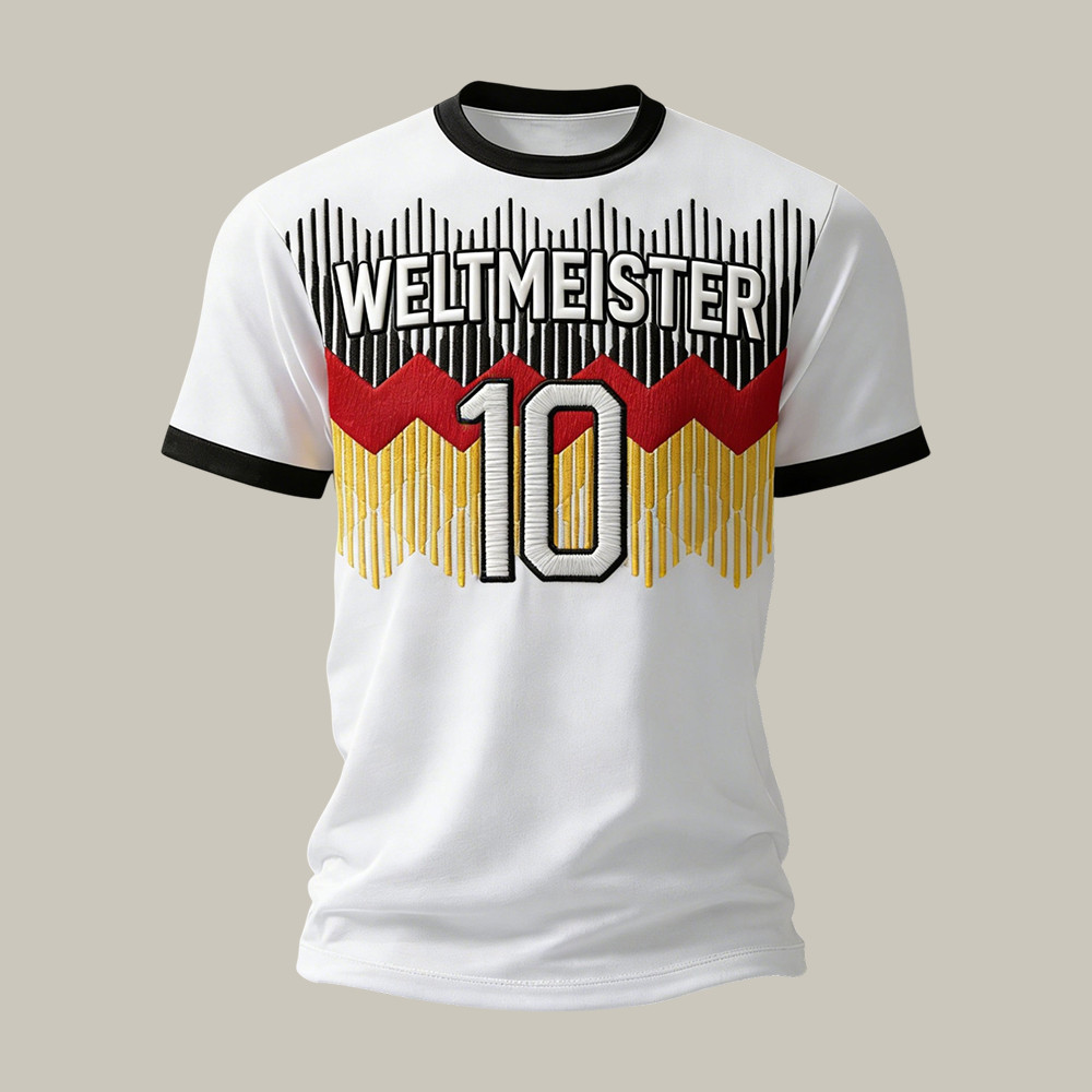 2026 FIFA World Cup Germany 10 T-Shirt Weltmeister Soccer Fan Merch Germany Soccer Team Lover Gift