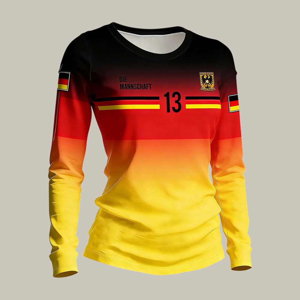 2026 FIFA World Cup Germany Long Sleeve Shirt Game Day Shirt Soccer Lover Gift For Mother