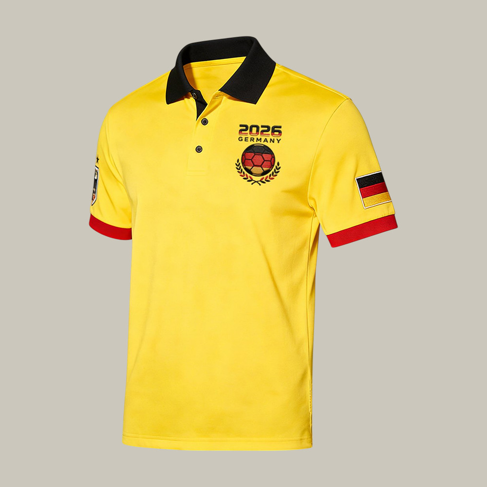 2026 FIFA World Cup Germany Polo Shirt World Cup Shirt Soccer Gift For Dad