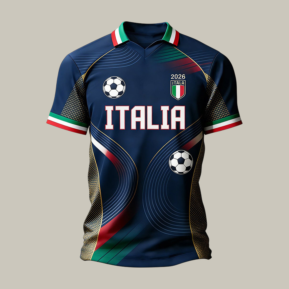 2026 FIFA World Cup Italia Jersey 2026 World Cup Clothes Great Gift For Father
