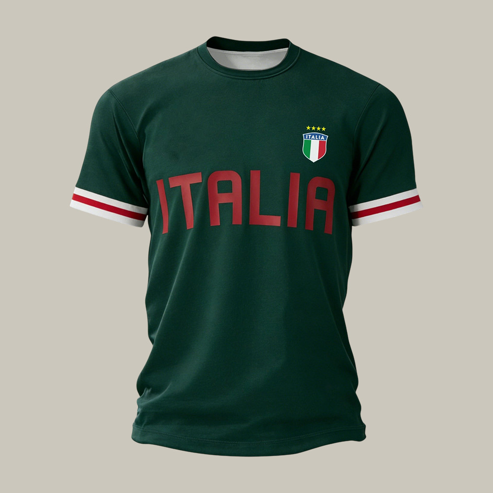 2026 FIFA World Cup Italia T-Shirt Soccer Clothes Game Day Gift For Father's Day