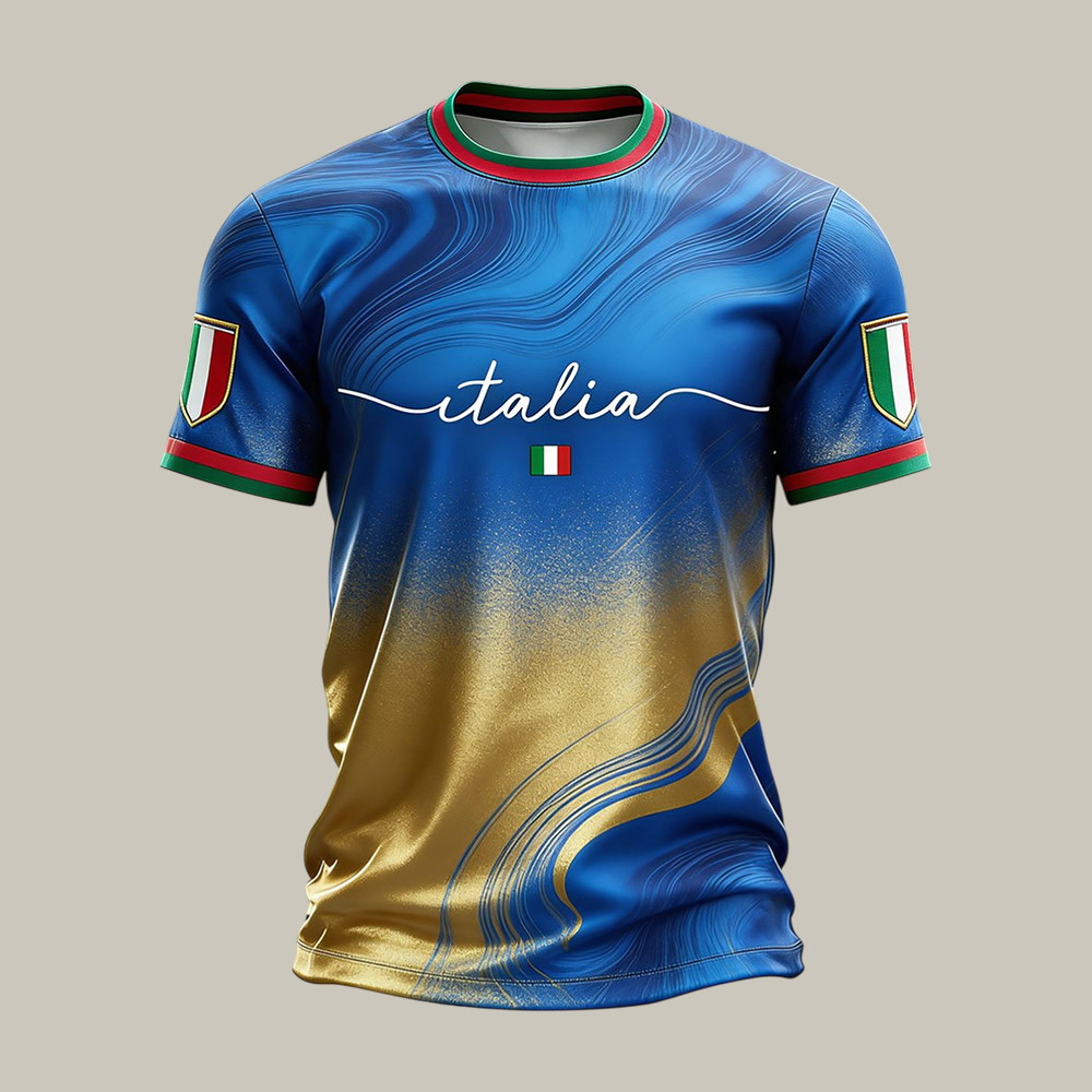 2026 FIFA World Cup Italy T-Shirt Soccer Game Day Clothes Present For Soccer Lovers