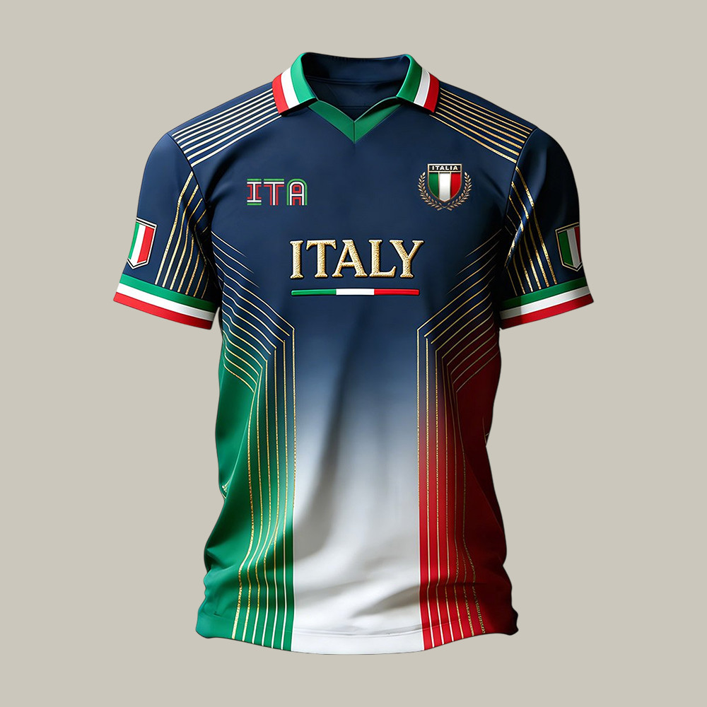 2026 FIFA World Cup Italy Team Jersey 2026 FIFA World Cup Apparel Great Gift For Dad Birthday