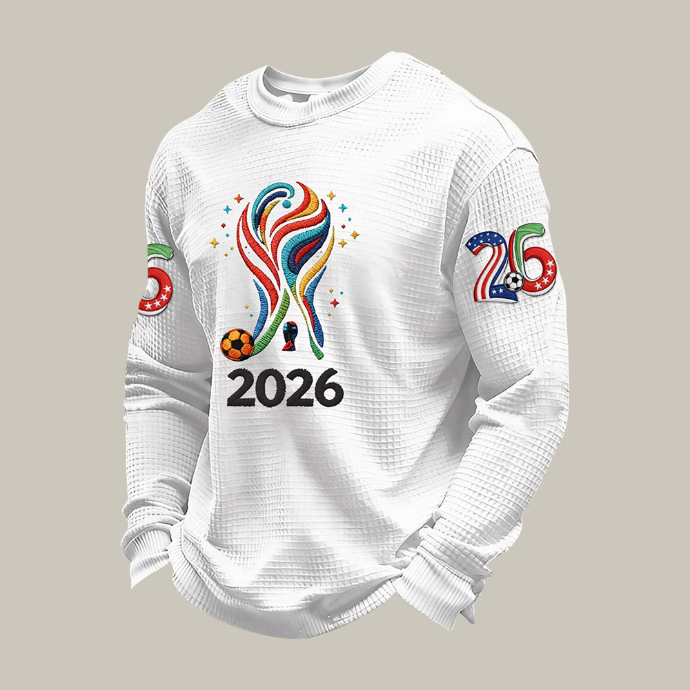 2026 FIFA World Cup Long Sleeve Shirt 2026 World Cup Matches Apparel Soccer Fan Gift