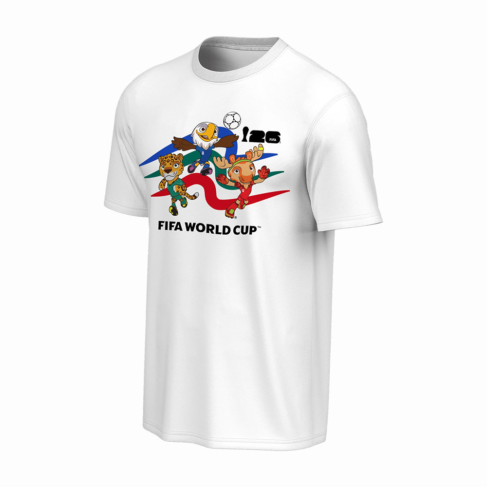 2026 FIFA World Cup Mascottes T-Shirt 2026 FIFA World Cup Clothes Game Day Gift Ideas