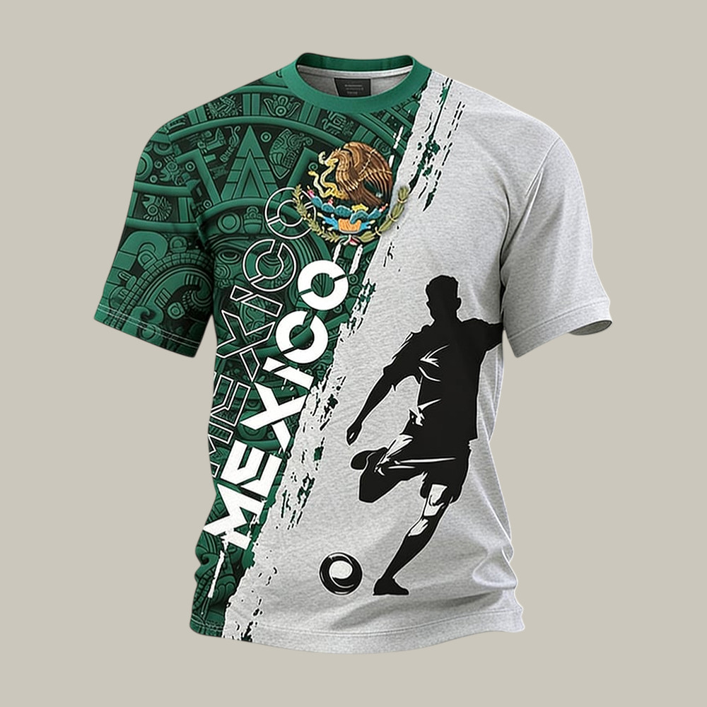 2026 FIFA World Cup Mexico T-Shirt Soccer Fan Mech Cool Gift For Father's Day