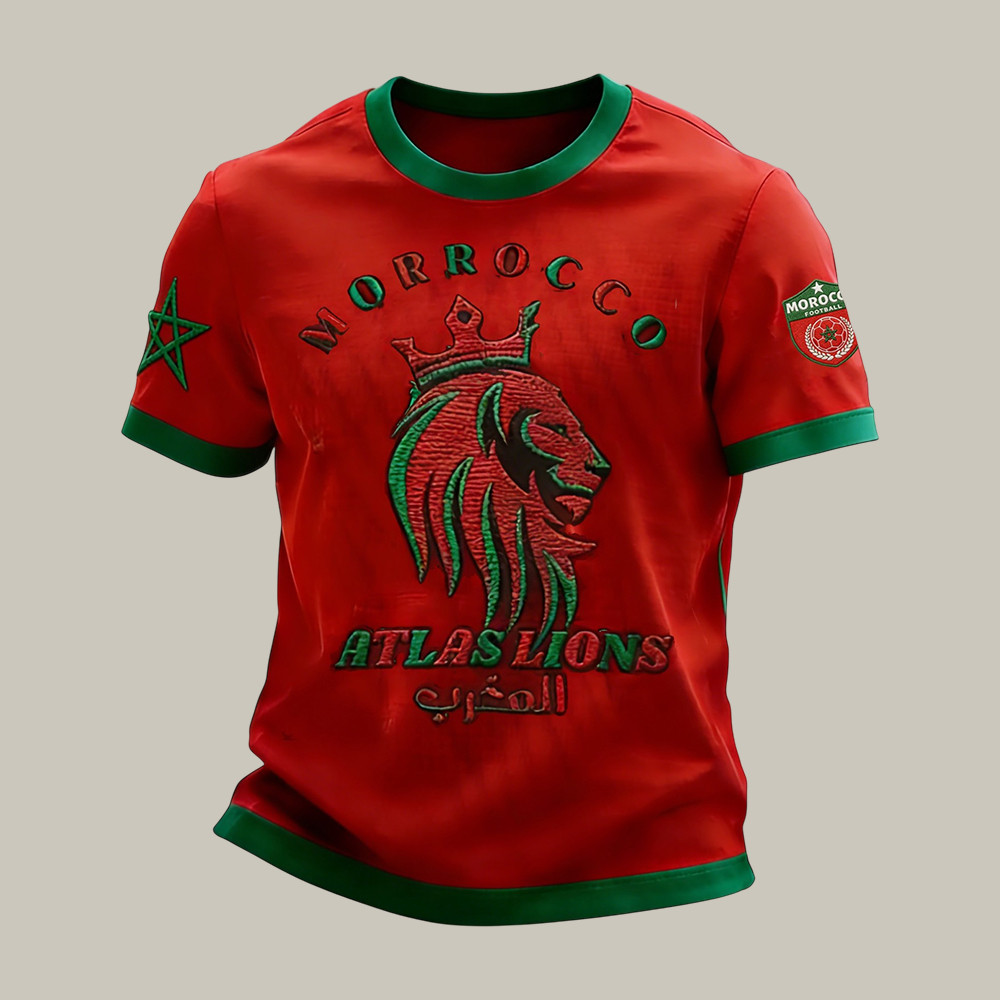 2026 FIFA World Cup Morocco Team T-Shirt 2026 FIFA World Cup Merch Unique Gift For Fans