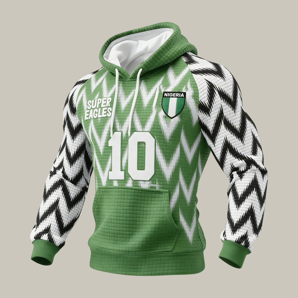 2026 FIFA World Cup Nigeria Hoodie Super Soldier Soccer Apparel Present For Huge Fans