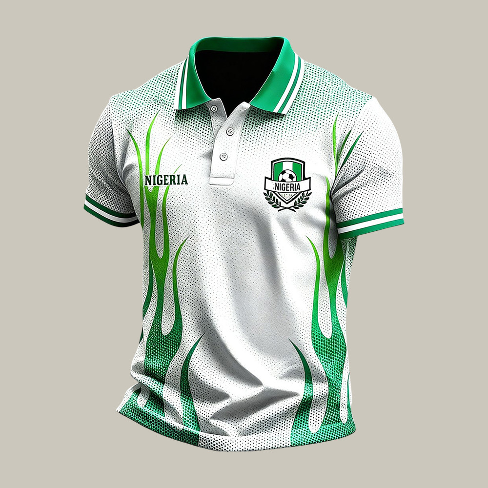 2026 FIFA World Cup Nigeria Polo Shirt 2026 FIFA World Cup Clothing Present Idea For Huge Fans