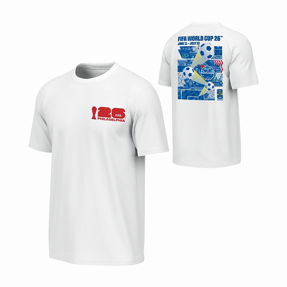2026 FIFA World Cup Philadelphia Soccer T-Shirt 2026 World Cup Clothes Soccer Lover Gift For Father