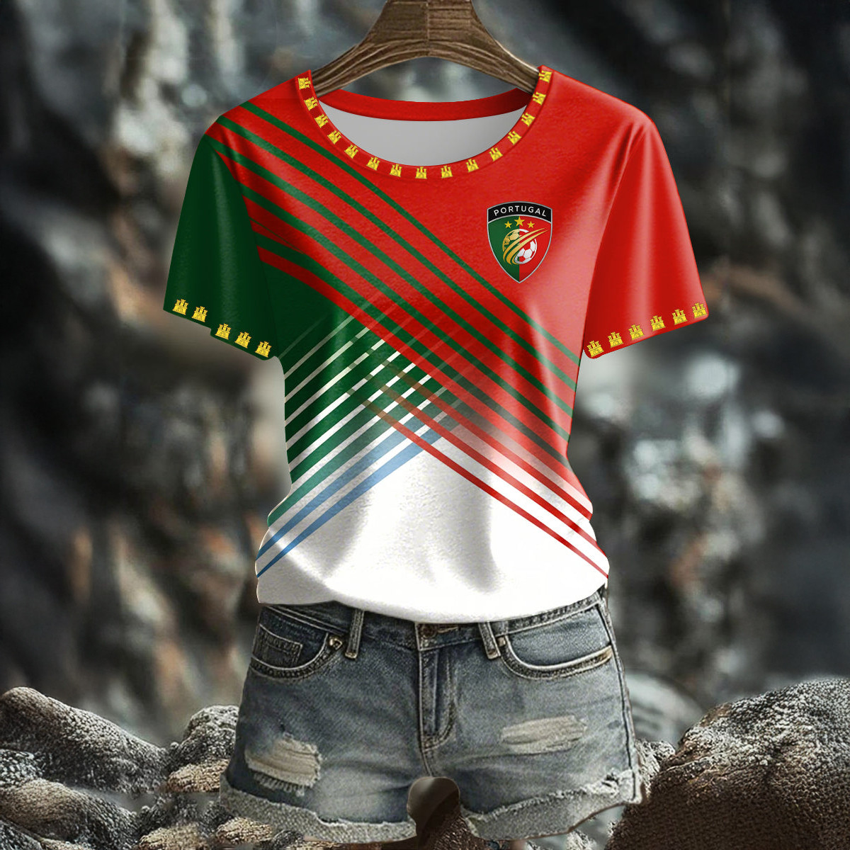 2026 FIFA World Cup Portugal National Soccer Team T-Shirt 2026 World Cup Clothes Gift For Mom
