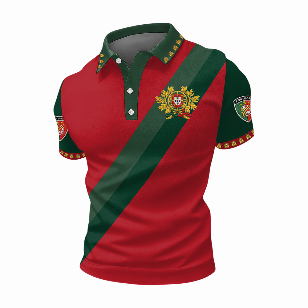 2026 FIFA World Cup Portugal Polo Shirt Portuguese Football Apparel Soccer Dad Present