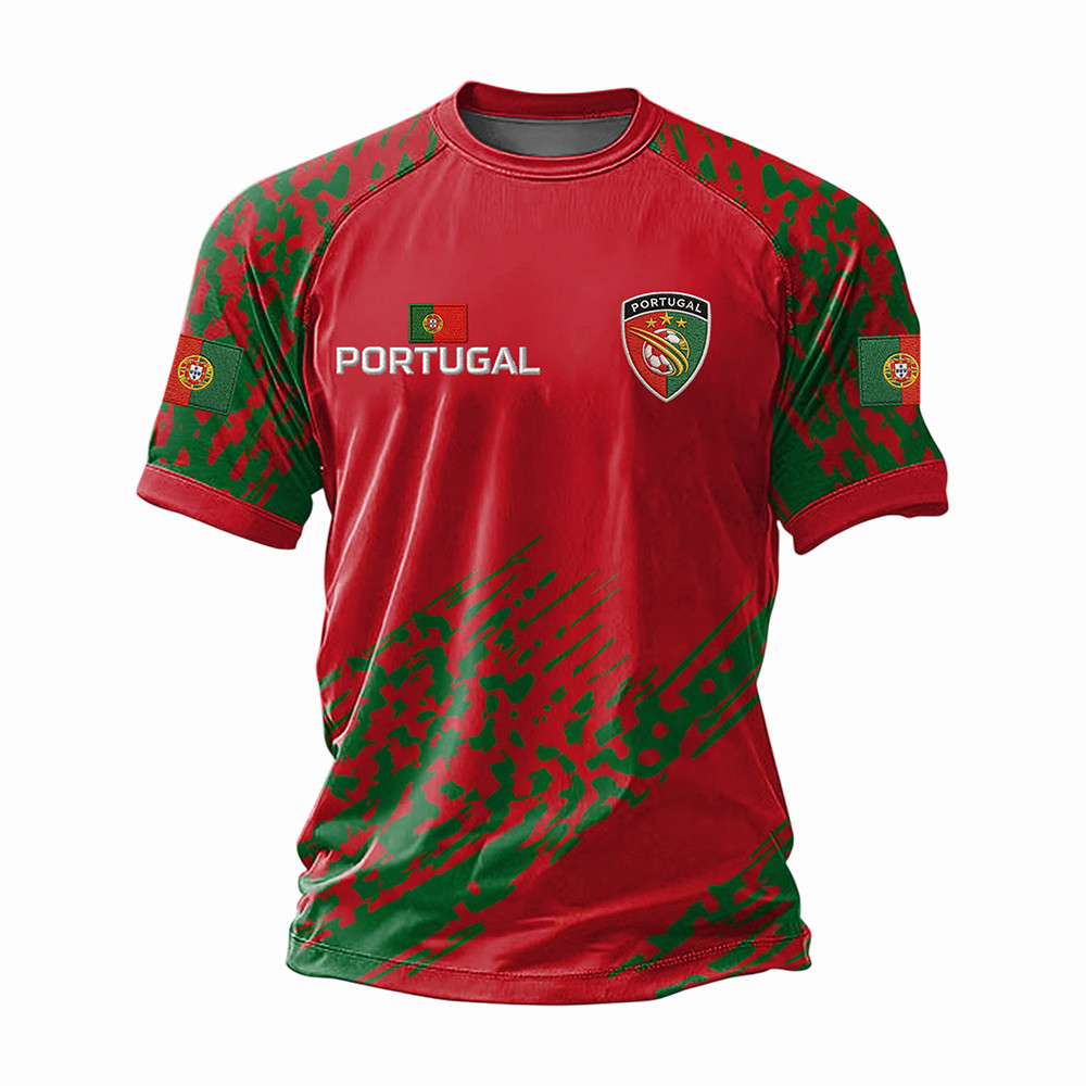 2026 FIFA World Cup Portugal T-Shirt Portugal National Soccer Team Merch 2026 World Cup Gear