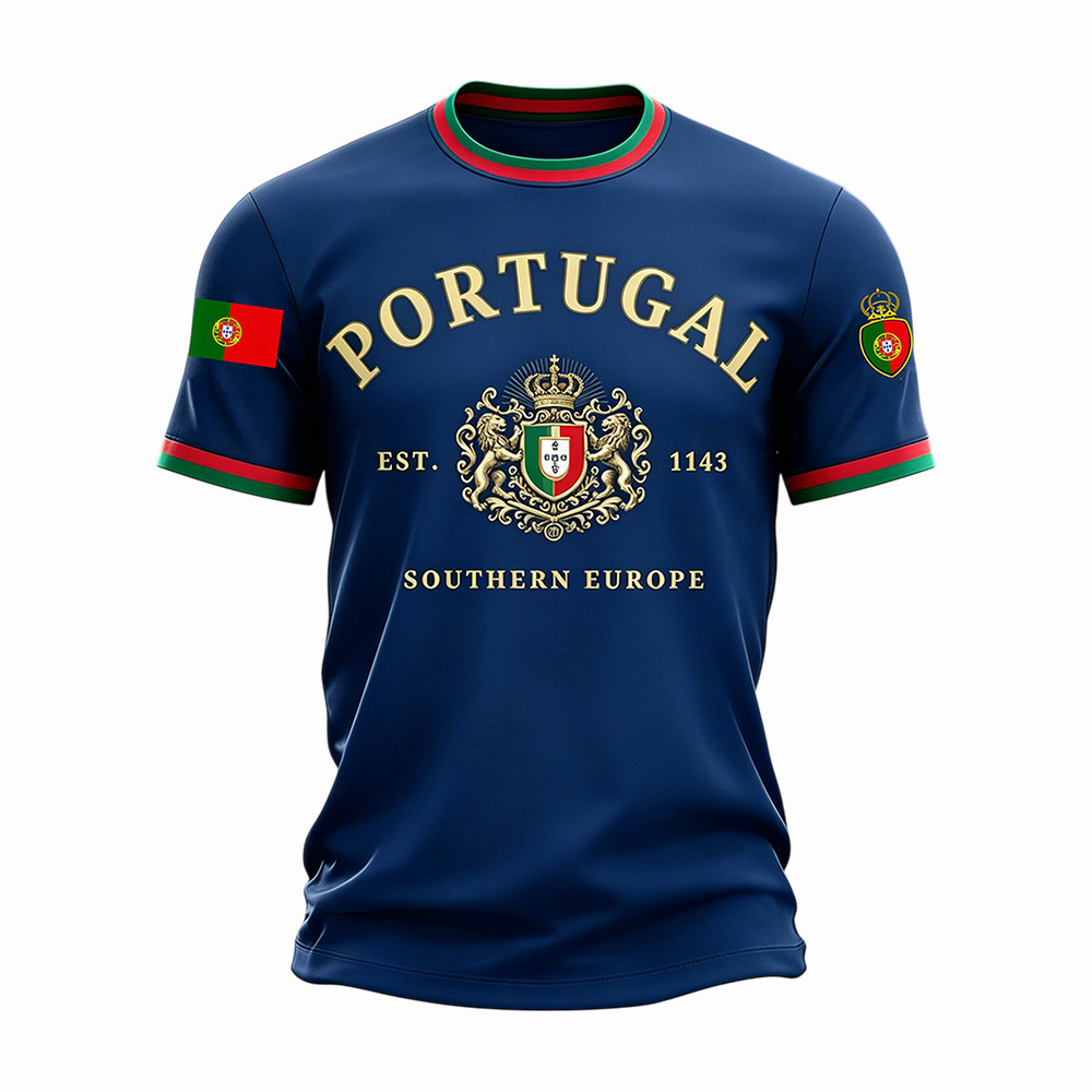 2026 FIFA World Cup Portugal T-Shirt Portugal National Soccer Team Merch Game Day Gear