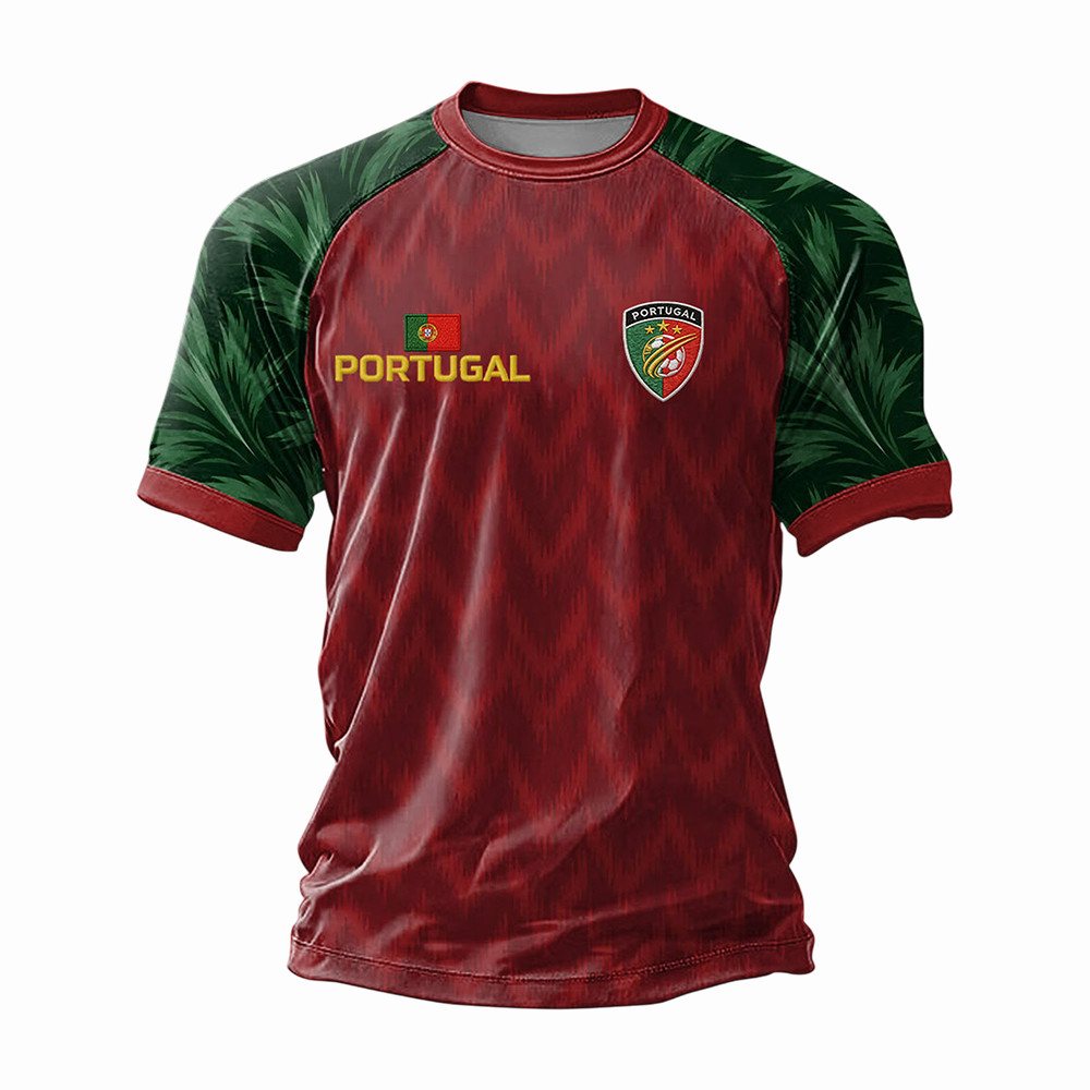 2026 FIFA World Cup Portugal T-Shirt Portugal National Soccer Team Shirt 2026 World Cup Gear