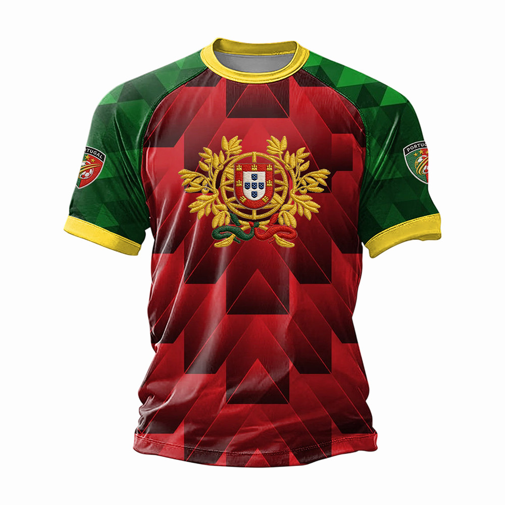 2026 FIFA World Cup Portugal T-Shirt Soccer Clothing Line Father's Day Gift For Him