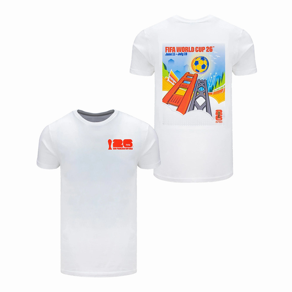 2026 FIFA World Cup San Francisco Bay T-Shirt Game Day Clothing Soccer Lover Gift Idea