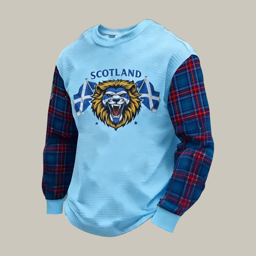 2026 FIFA World Cup Scotland Long Sleeve Shirt Soccer Fan Apparel Game Day Gear